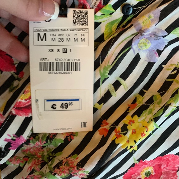 Floral Maxi shirt/dress - Picture 3 of 3